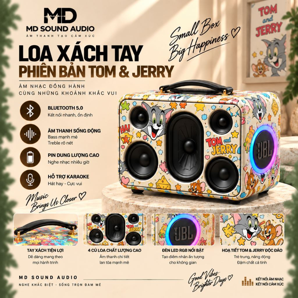 Hệ thống âm thanh Studio MD Sound 2.1 MD Sound