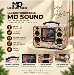 Loa MD Sound AU500 sub hầm thái