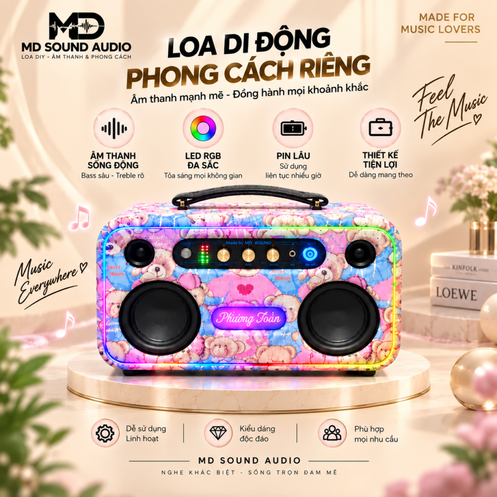 Hệ thống loa Studio MD Sound 2.0 MD Sound