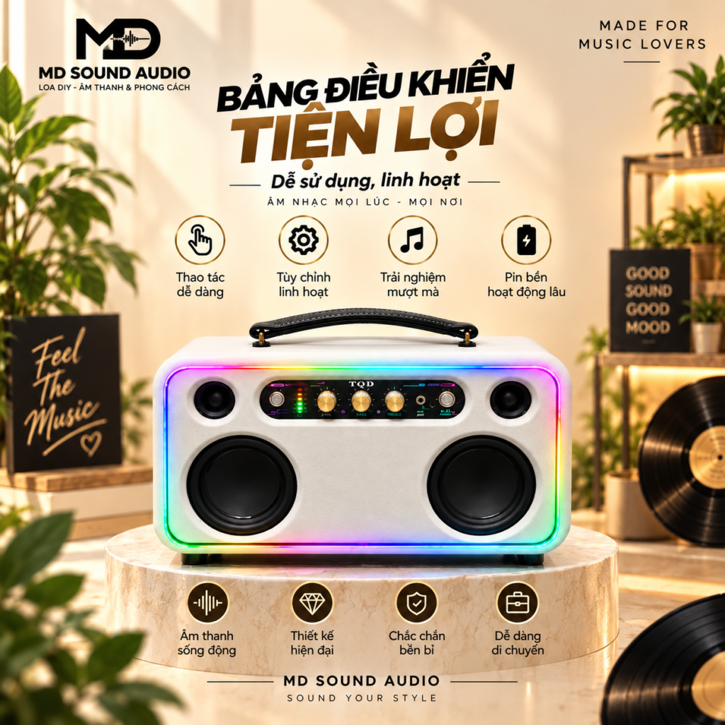 Bộ loa MD Sound 2.0