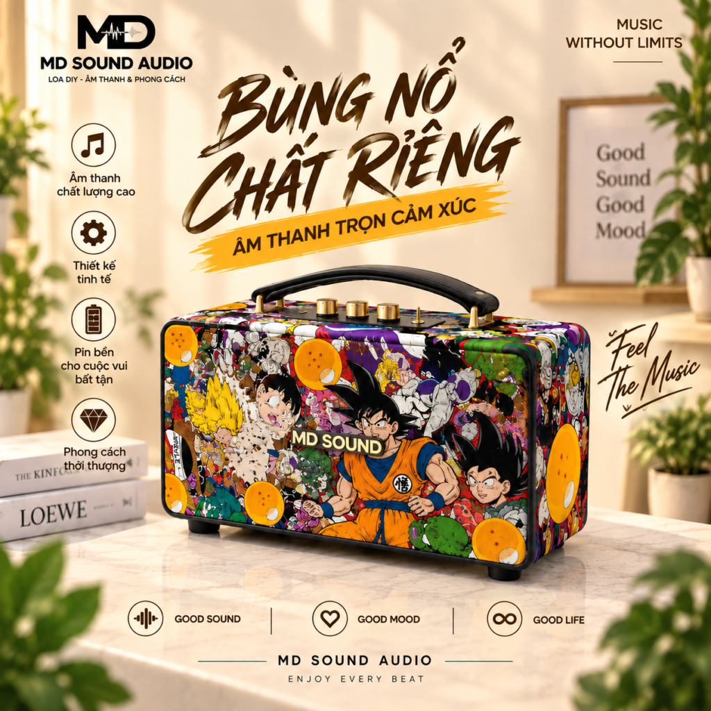 Hệ thống âm thanh Studio MD Sound 2.1 MD Sound
