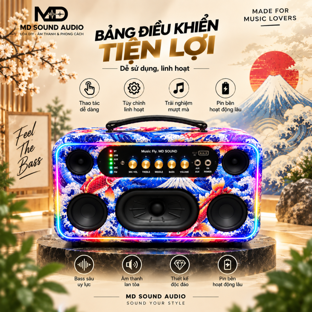Hệ thống âm thanh MD Sound 2.1