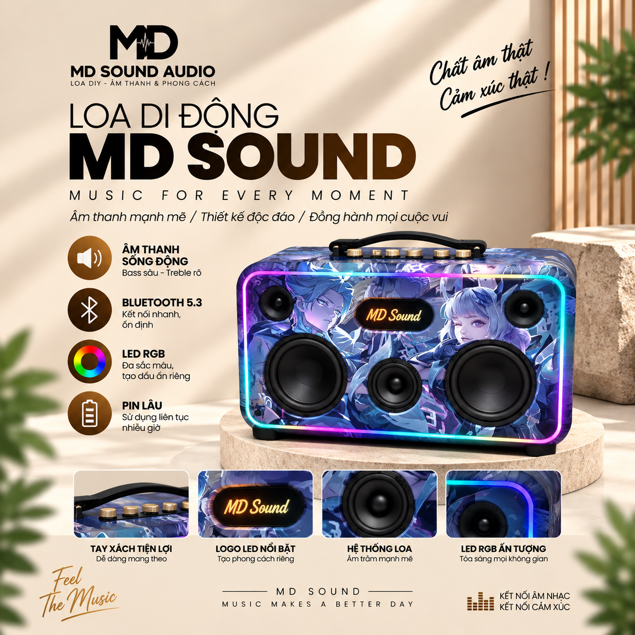Loa xách tay MD Sound BoBox BB4