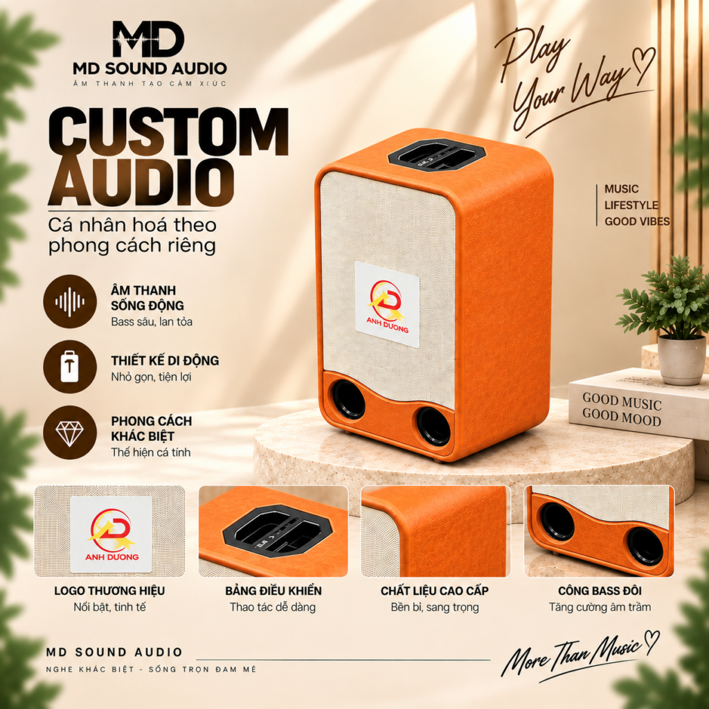 Loa karaoke di động MD Sound A3