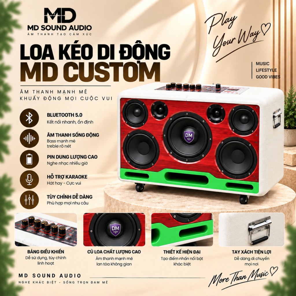 Loa karaoke MD Sound PDK500 Edition