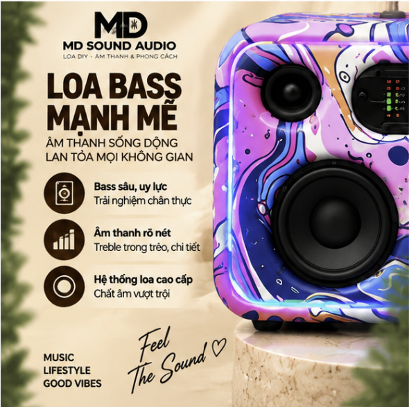 Hệ Thống Loa Studio MD Sound 2.0 - Âm Thanh Hi-Fi Tinh Tế - Ảnh 3