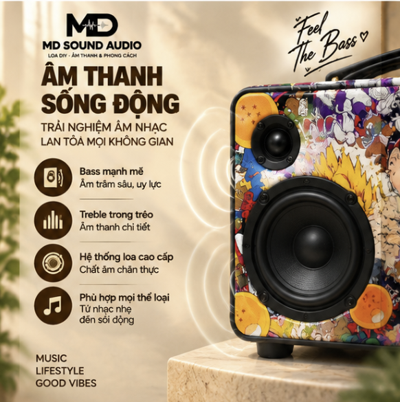 Hệ Thống Âm Thanh Studio MD Sound 2.1 - Master Audio - Ảnh 3
