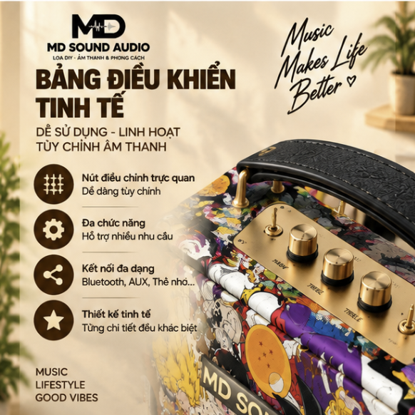 Hệ Thống Âm Thanh Studio MD Sound 2.1 - Master Audio - Ảnh 2