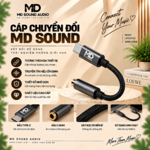 Dây chuyển đổi âm thanh MD Sound